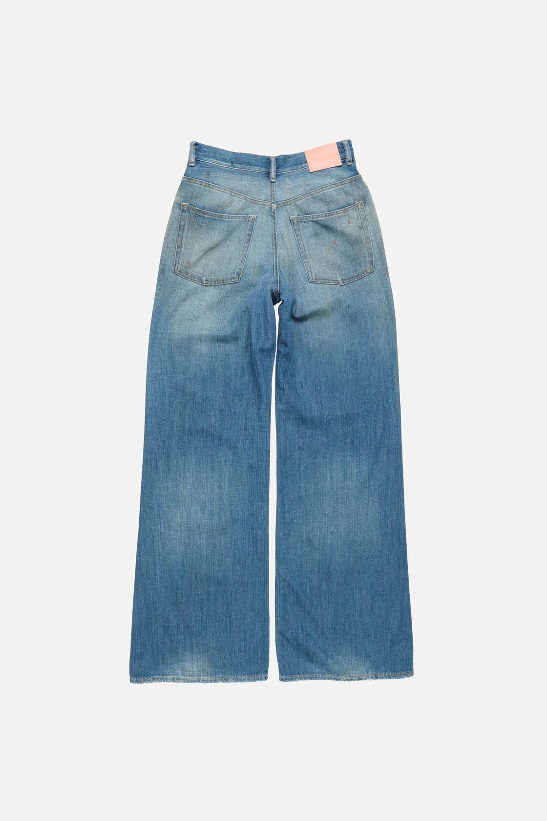 Acne Studios Belt Loop Jeans In Blue