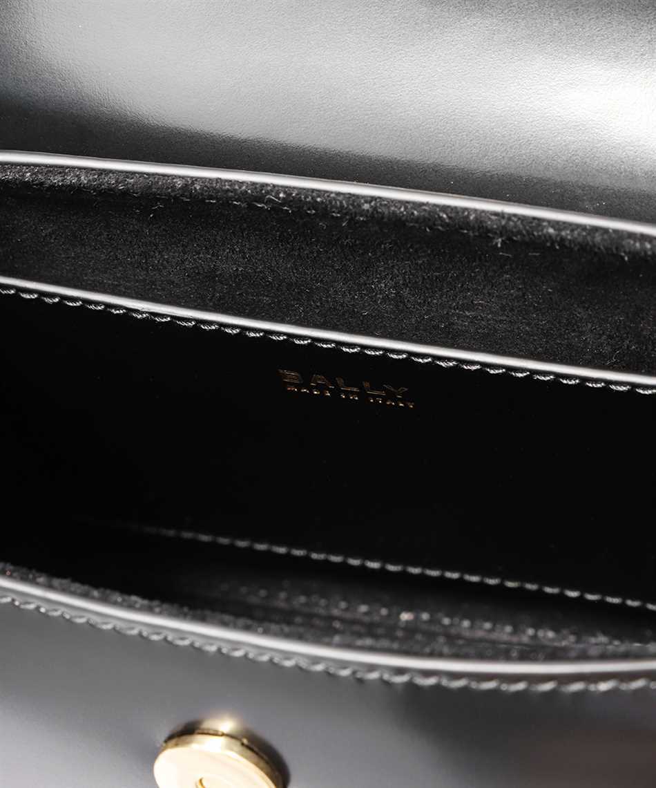 Bally Logo Shoulder Bag In Black