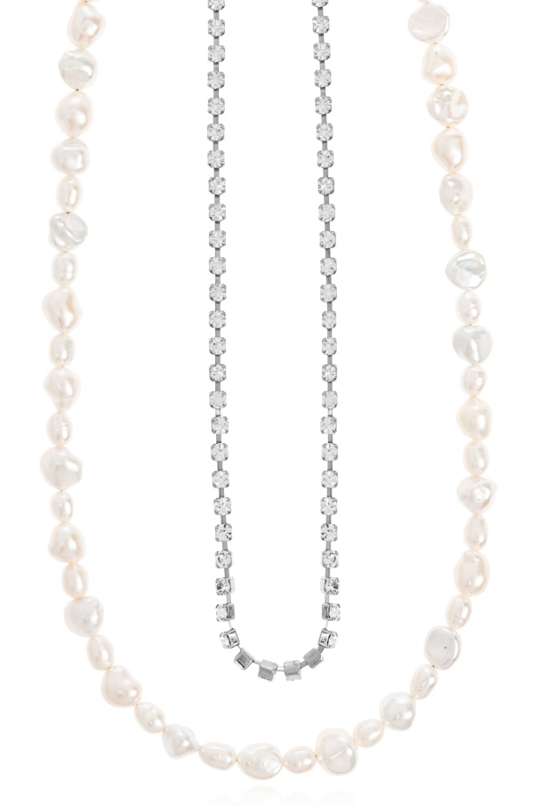 Forte Forte Double-layer Necklace In Metallic