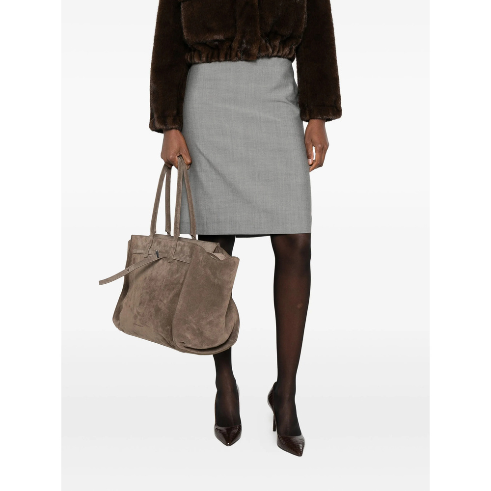 Benedetta Bruzziches Double Lift Tote In Brown
