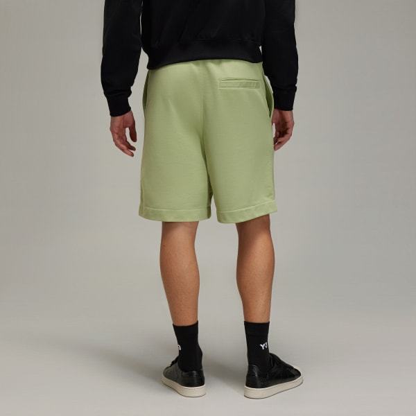 Y-3 French Terry Shorts In Green