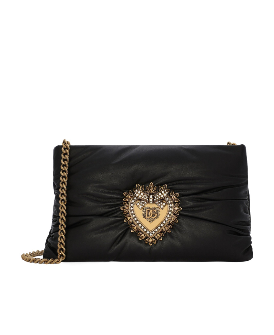 Dolce & Gabbana Devotion Soft Bag In Black