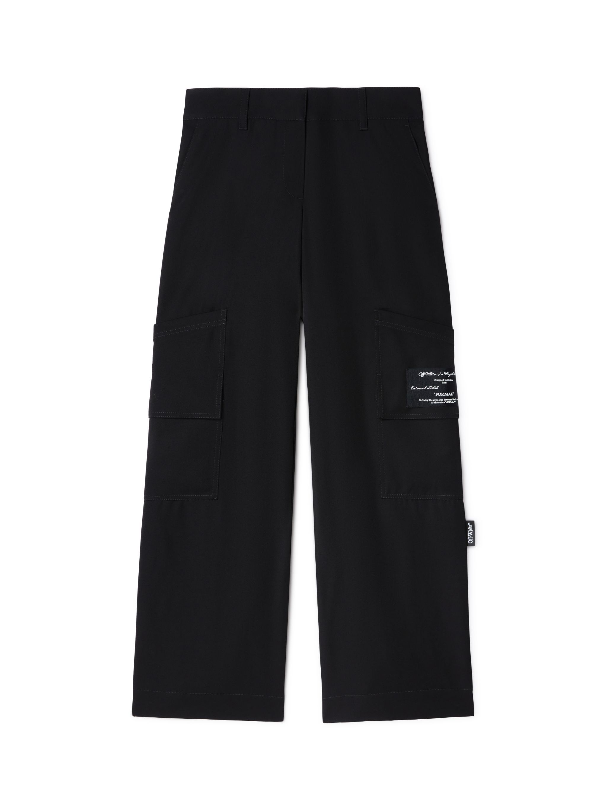 Off-white New Toybox Cargo Pants In Black