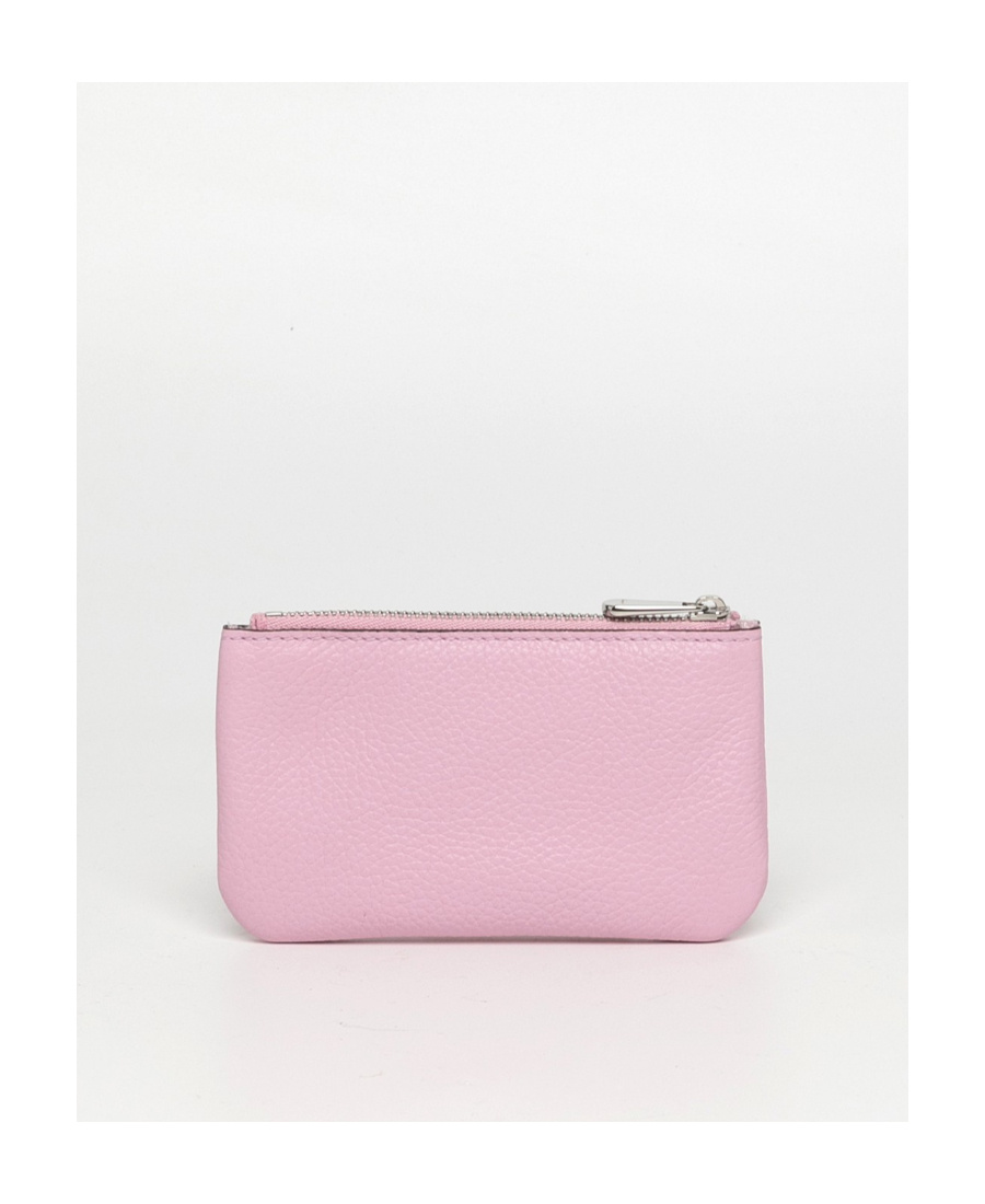 Ferragamo Gancini Zipper Key Chain In Pink