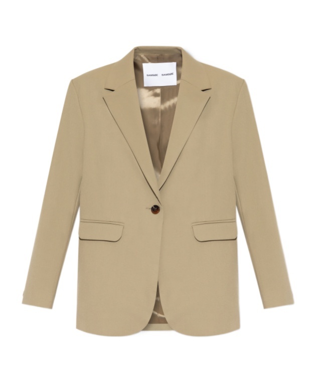 SAMSOE & SAMSOE SINGLE-BREASTED BLAZER 