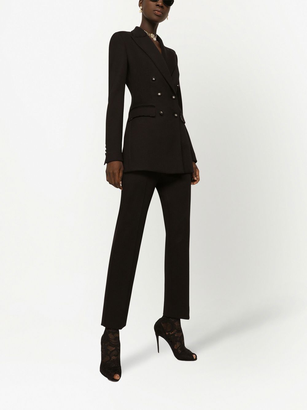 DOLCE & GABBANA DOLCE  GABBANA DOUBLE-BEASTED TAILORED BLAZER