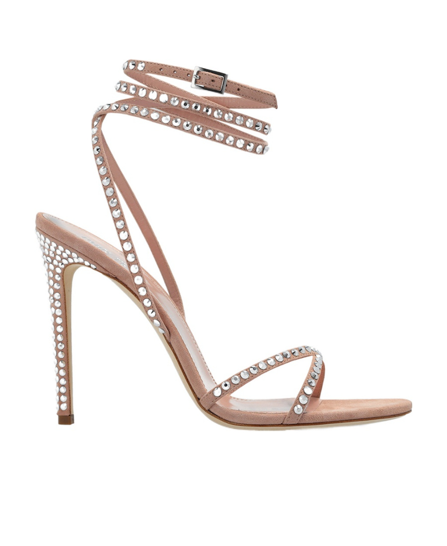Paris Texas Logo Sandals In Nude