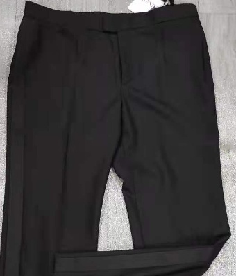 Shop Valentino Straight Casual Pants In Black