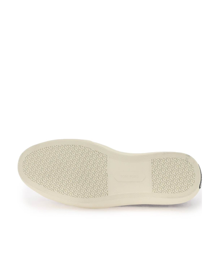 Tom Ford Logo-print Low-top Sneakers In Black