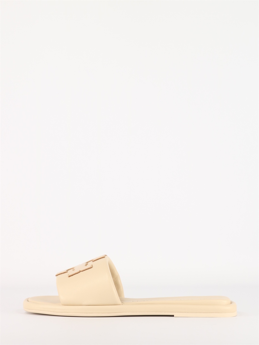 Tory Burch Double T Sandals In Nude