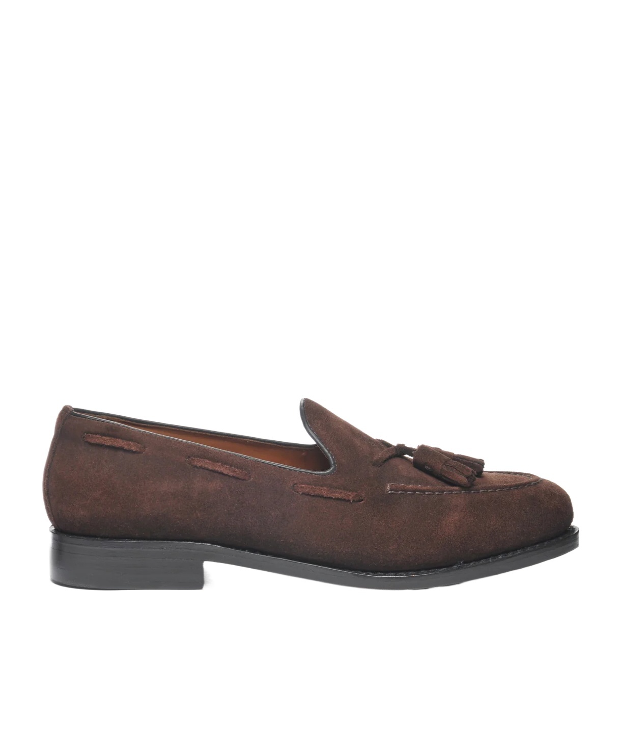 Sebago Tassel-detail Suede Loafers In Brown