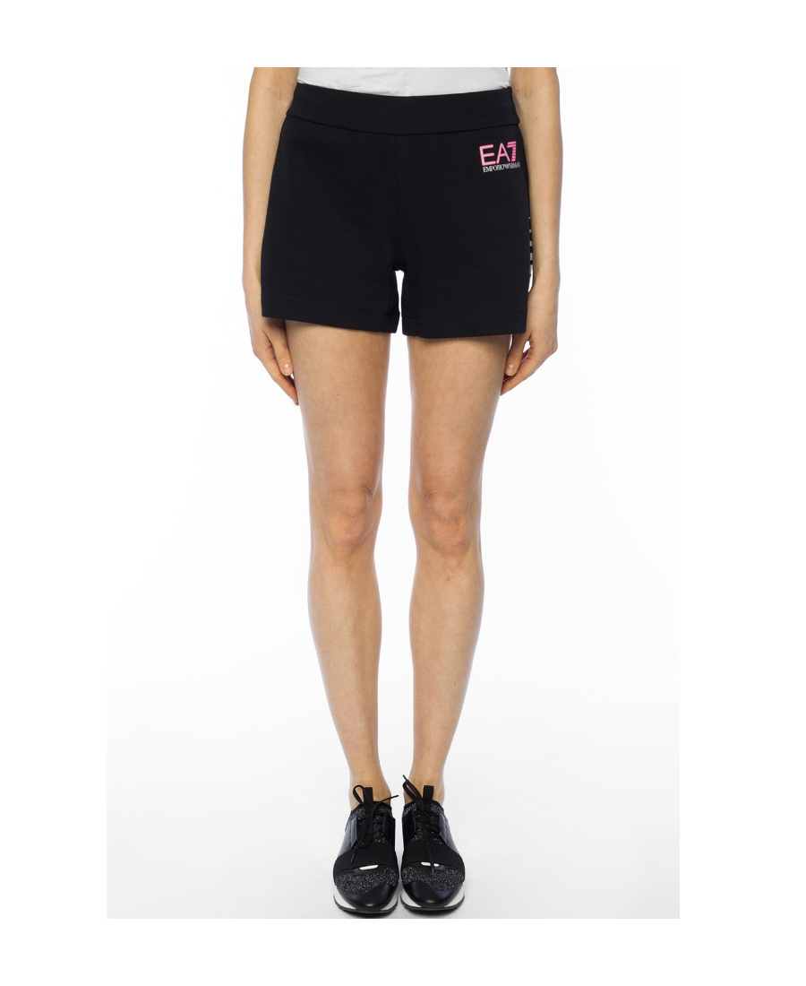 EA7 LOGO SHORTS