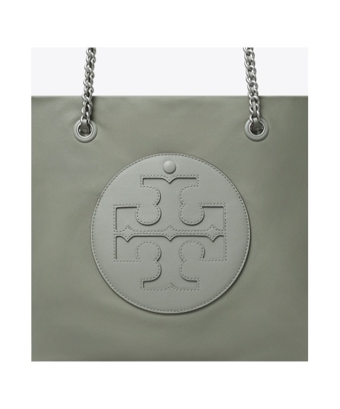 Tory Burch Chain Tote Bag In Gray