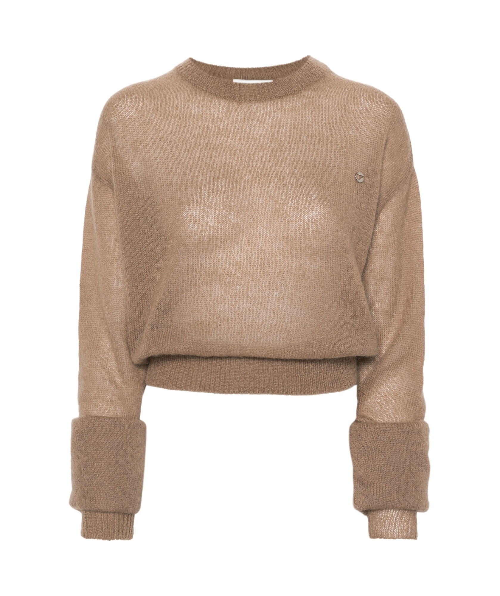 Coperni Extra-long-sleeve Jumper In Black