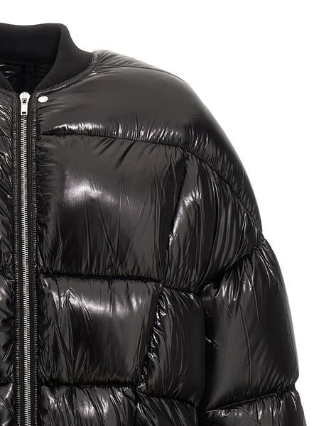Rick Owens Flight Down Jacket In Black