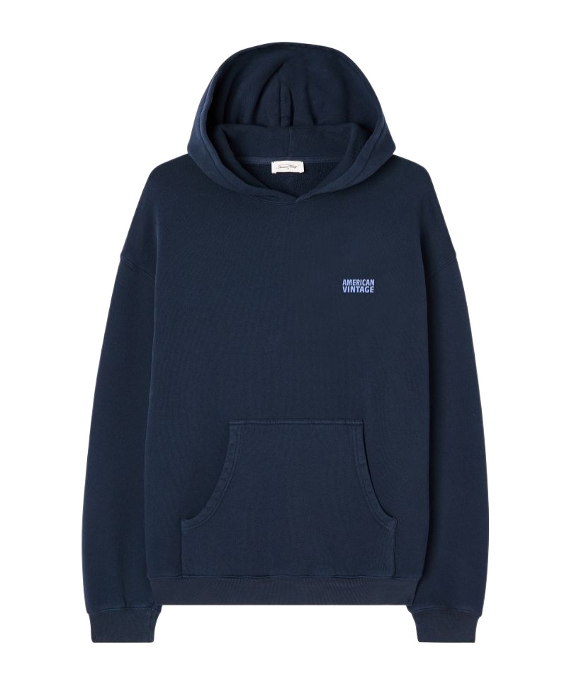 American Vintage Long-sleeved Hooded Sweatshirt