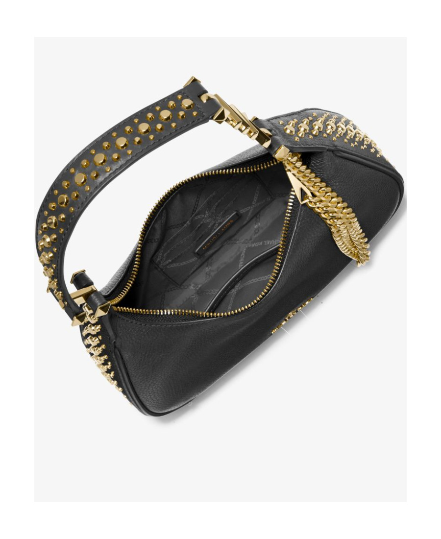 Michael Michael Kors Logo Shoulder Bag In Black