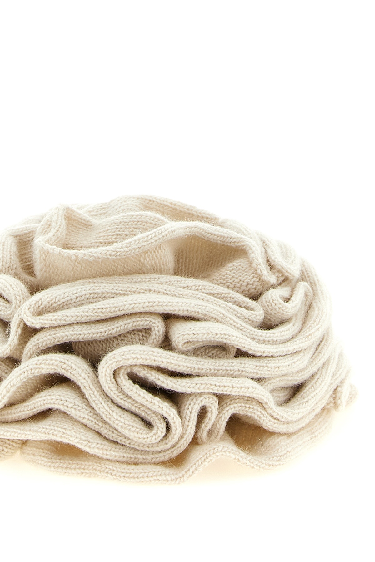 Nude Floral-design Drawstring Pin In Neutral