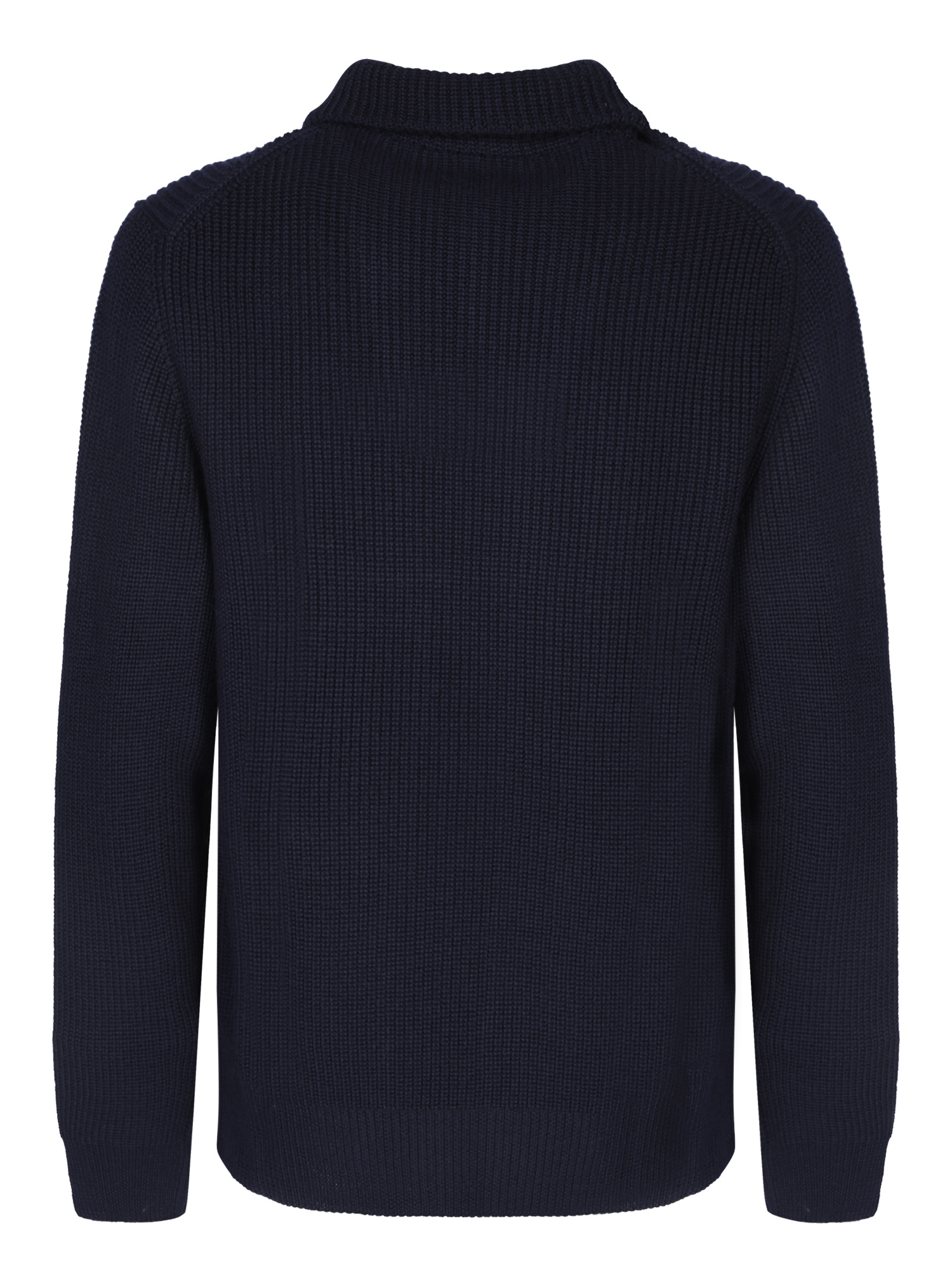 Officine Generale Tarek Wool Jumper In Blue