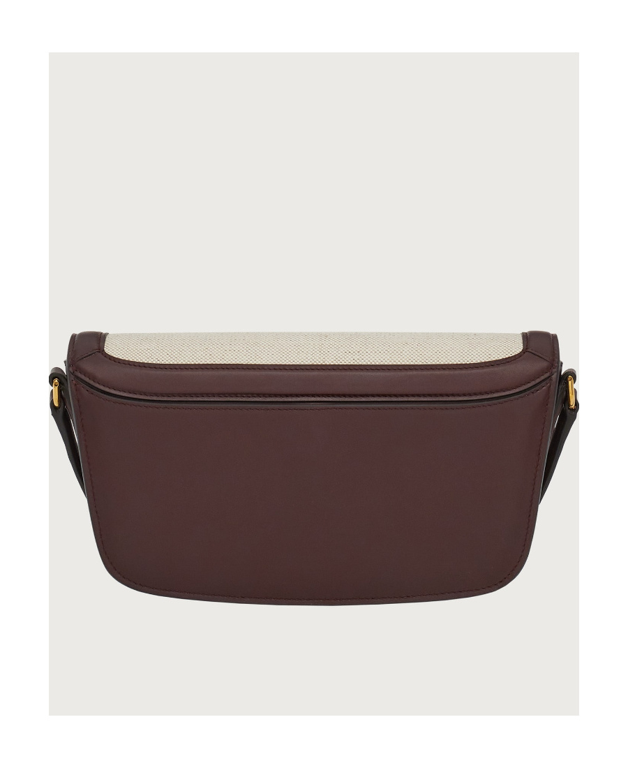 Shop Ferragamo Trapezio Small Shoulder Bag