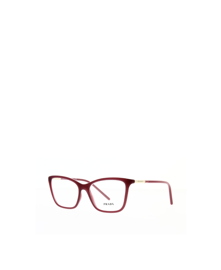 Prada Logo Flat Mirror In Red