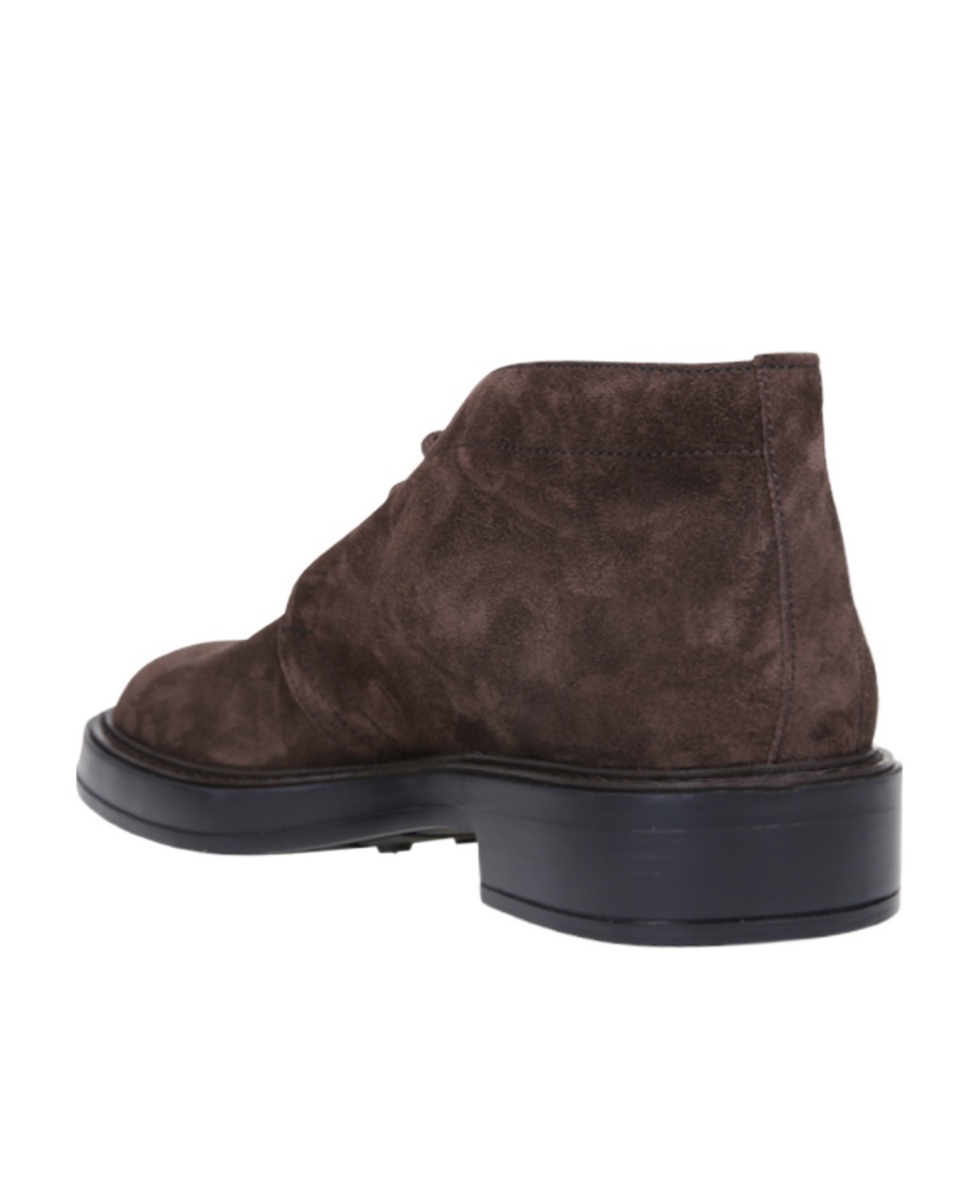 Tod's Suede Boots In Brown