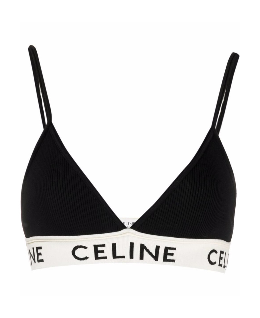 Celine Logo Underwear In Black