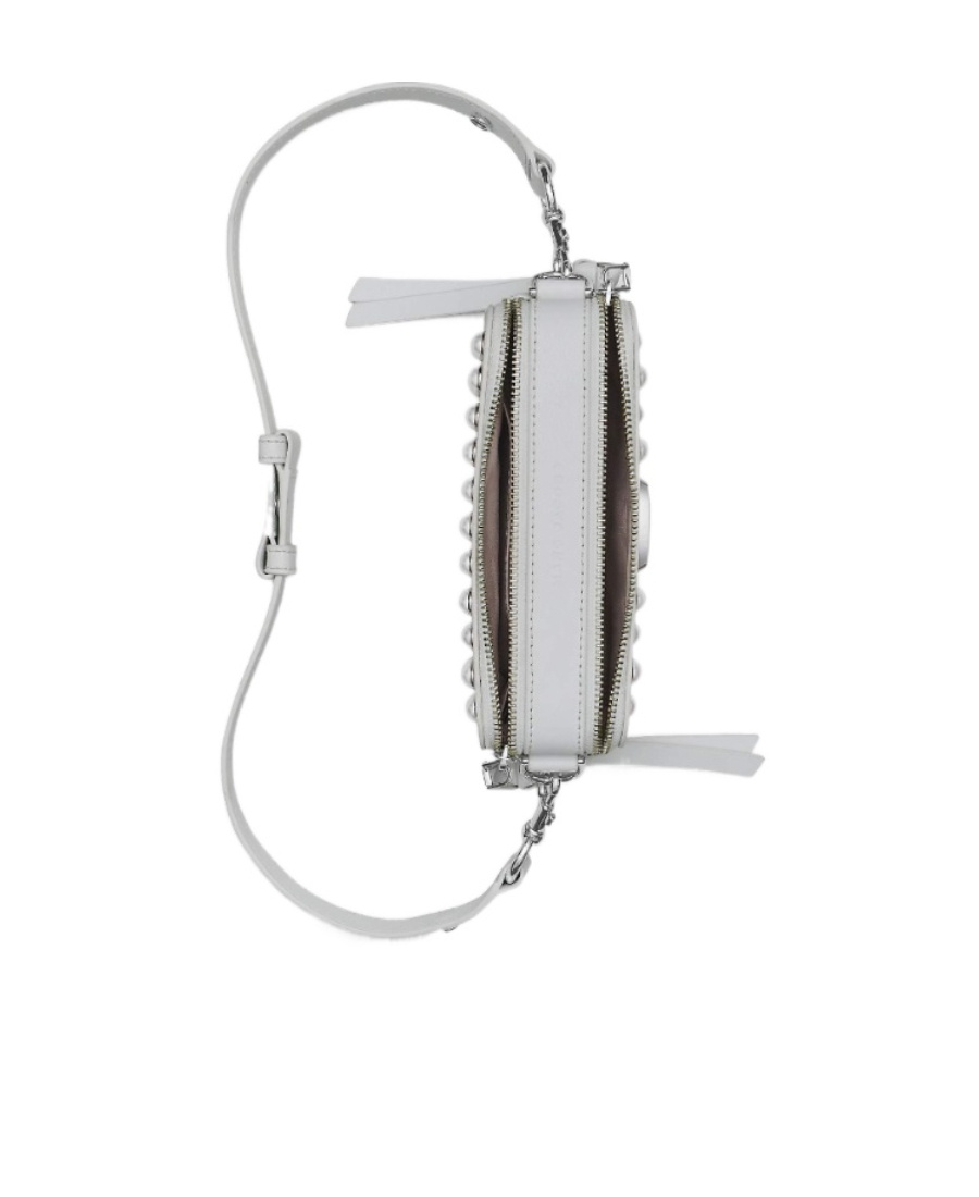 Marc Jacobs The Pearl Snapshot Crossbody Bag In White