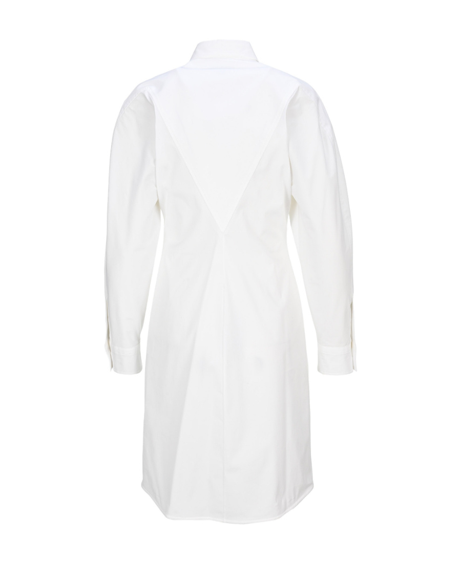 Bottega Veneta Shirt Dress In White
