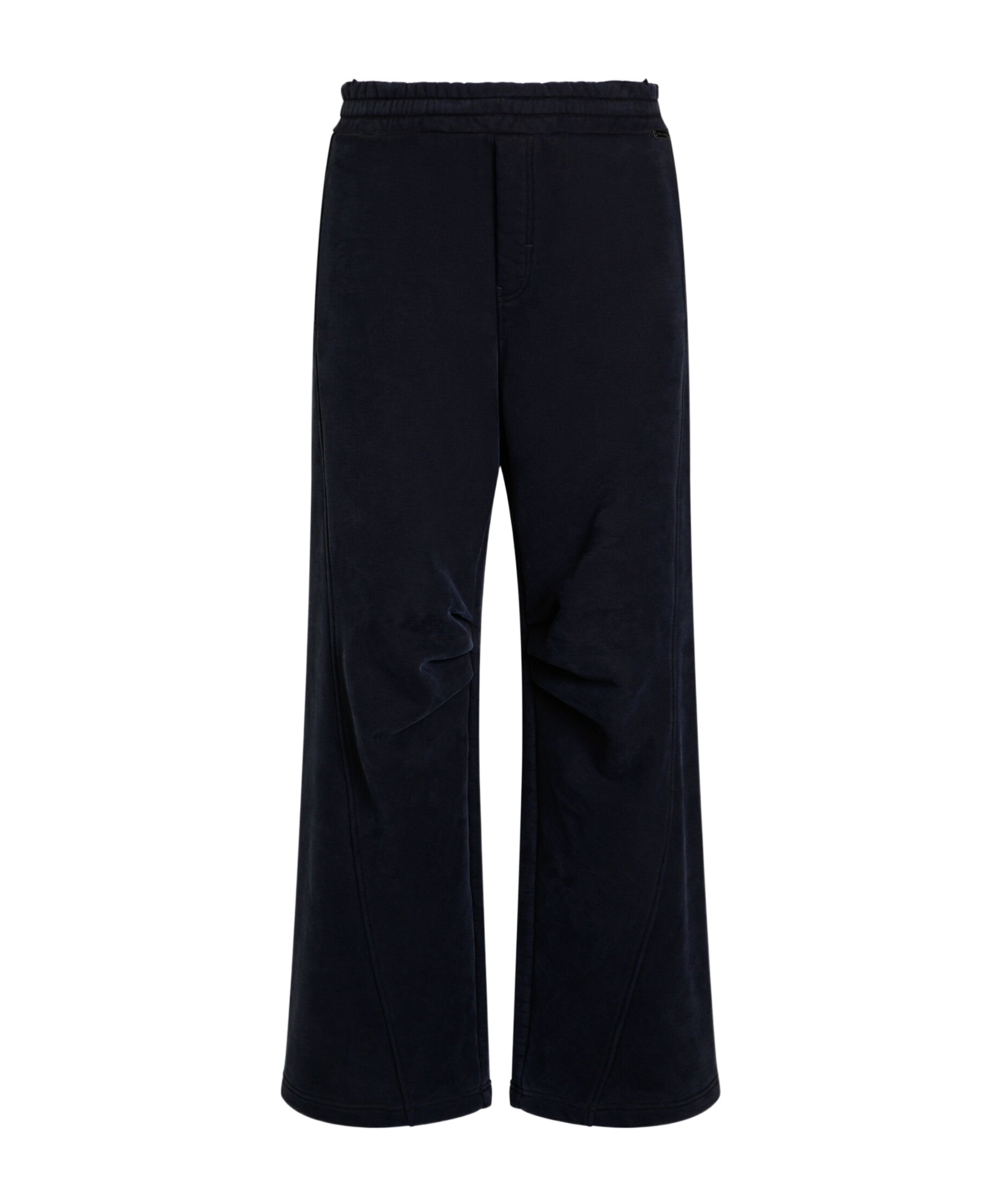 Dolce & Gabbana Elasticated-waistband Panelled Track Pants In Blue