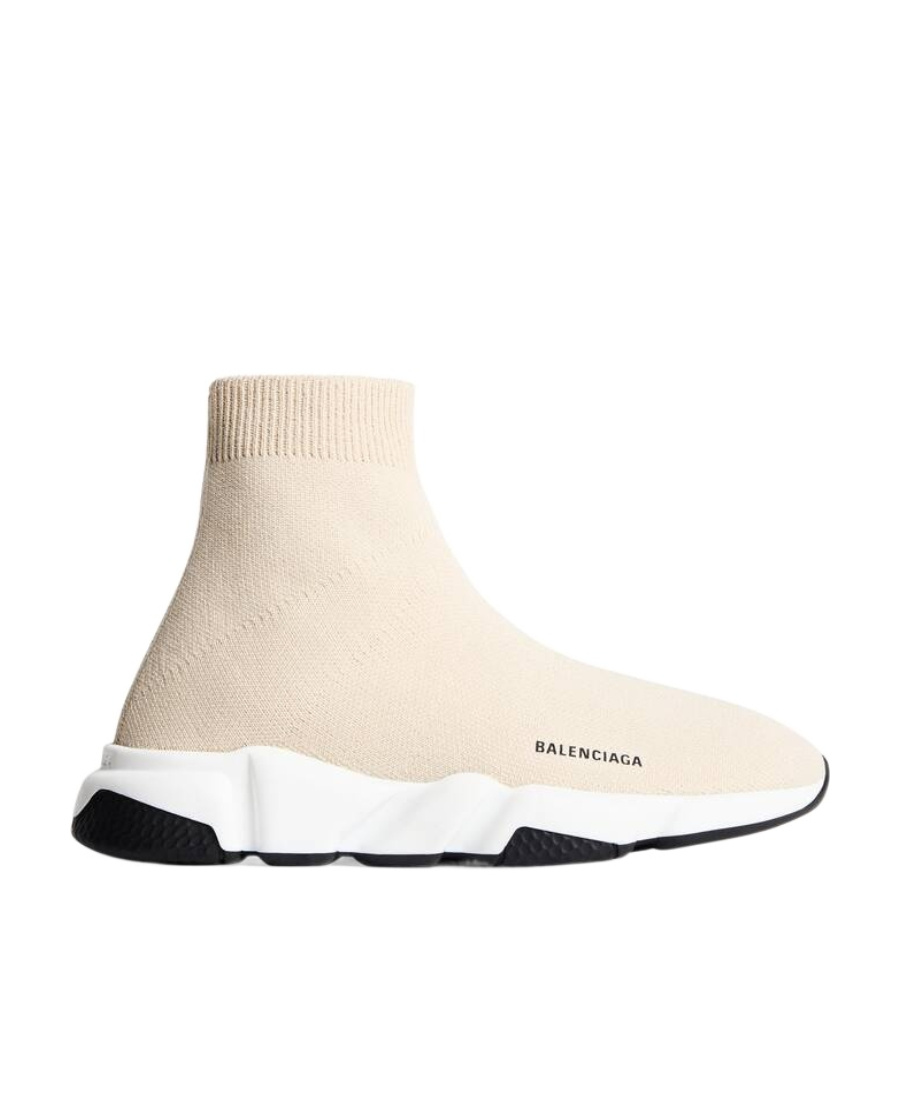 Balenciaga Speed Lt Sock Sneakers In White