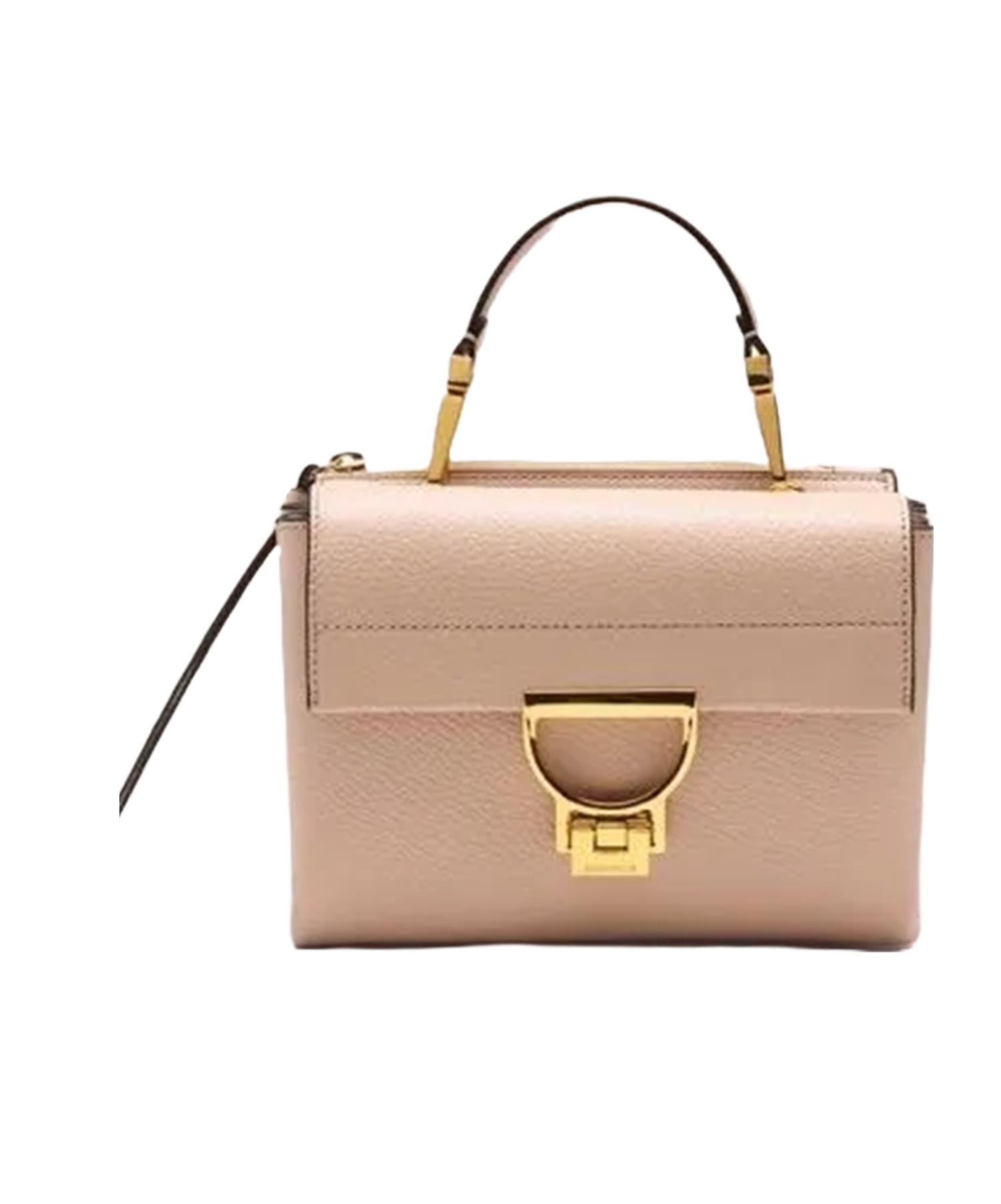 Shop Coccinelle Small Arlettis Tote Bag In Nude