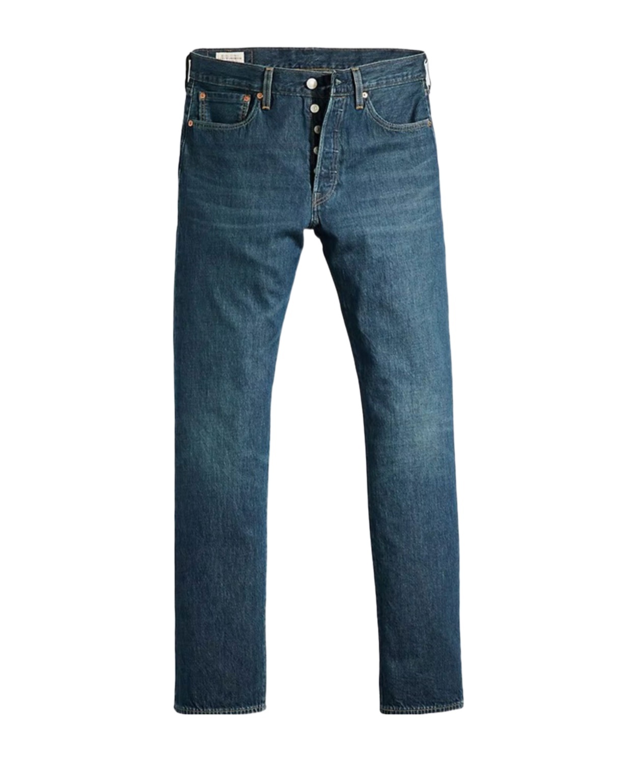 Levi's 511 Logo-patch Straight-leg Jeans In Blue