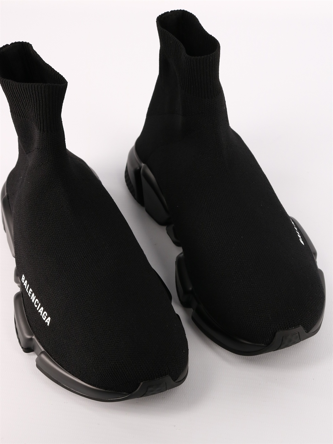 Balenciaga Sneakers Speed 2.0 In Maglia Riciclata Da Donna In Nero In Black