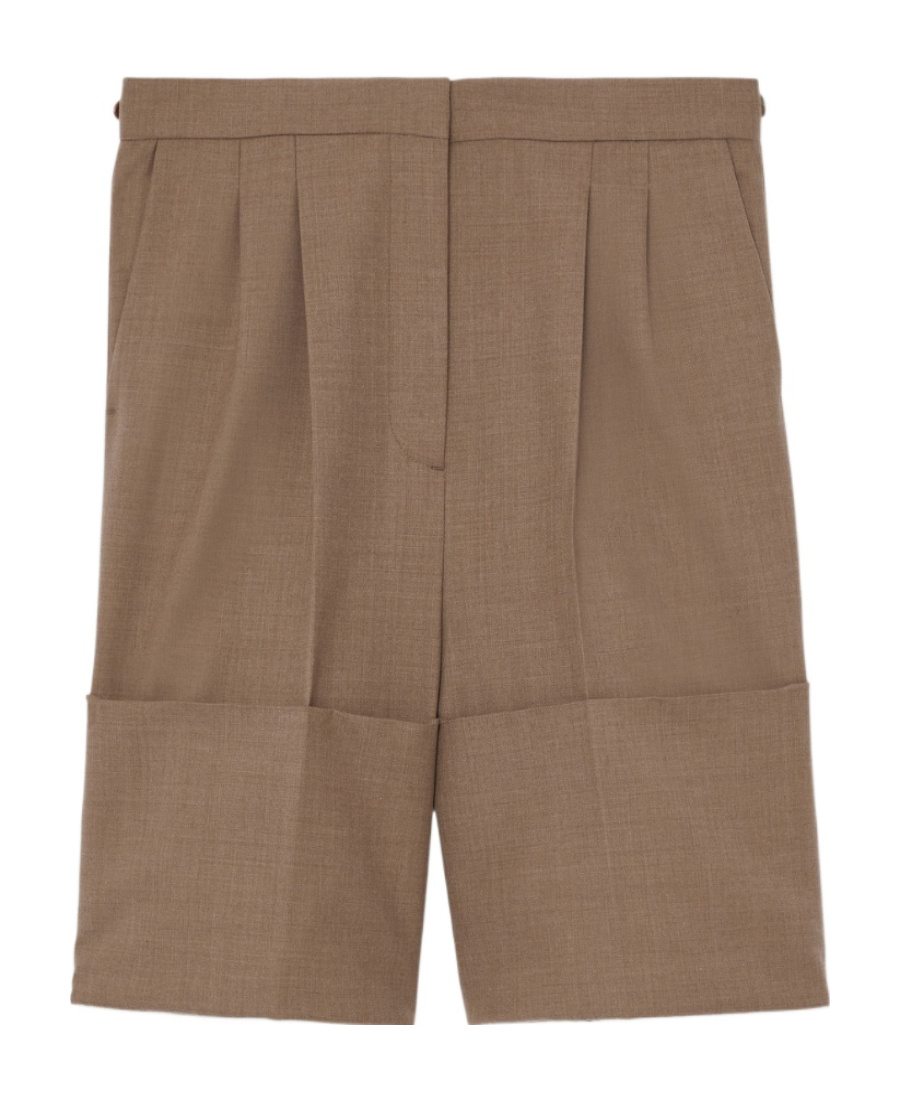 Burberry Pleat-detail Tailored Shorts