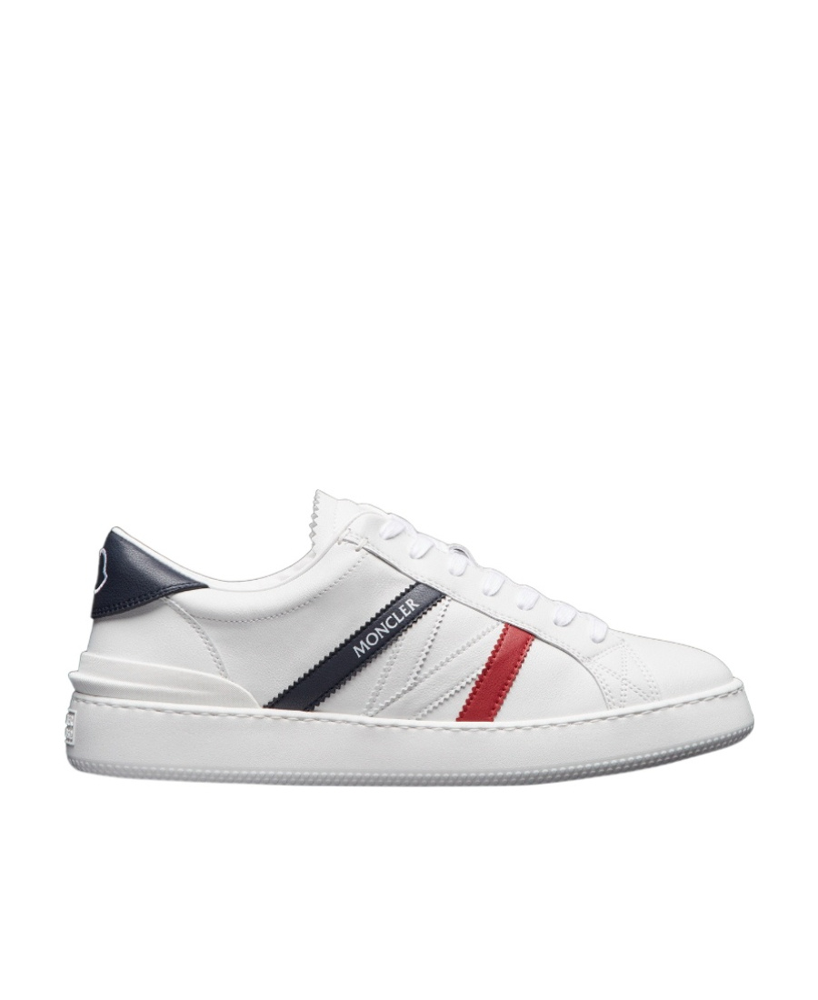 Shop Moncler Logo-print Lace-up Sneakers In Black