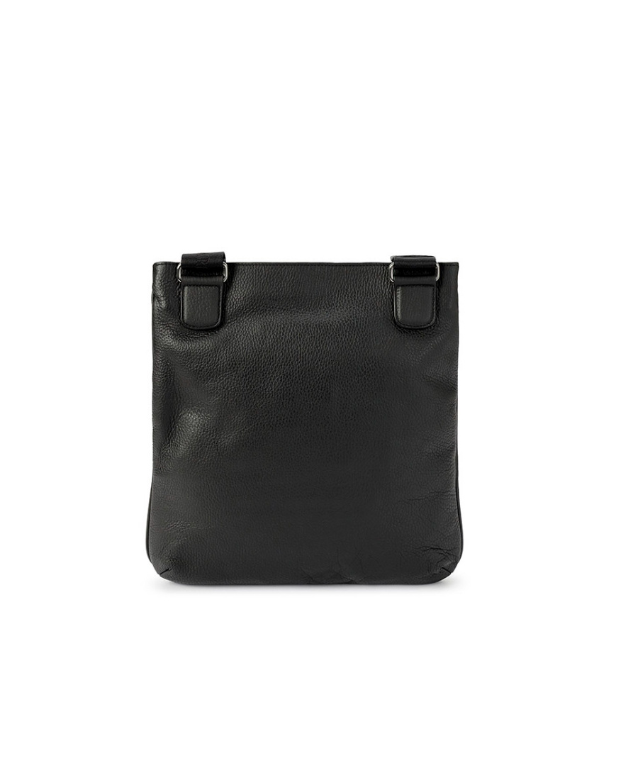 Giorgio Armani Square Shoulder Bag In Black