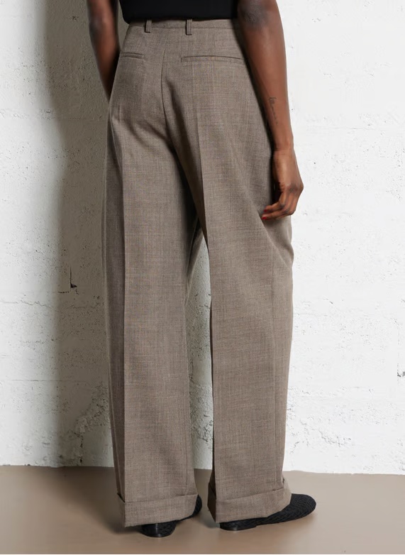Soeur Straight-leg Trousers In Gray