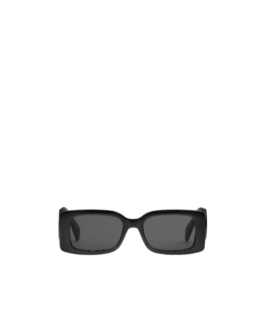 Gucci Rectangular Interlocking G Logo Sunglasses In Black