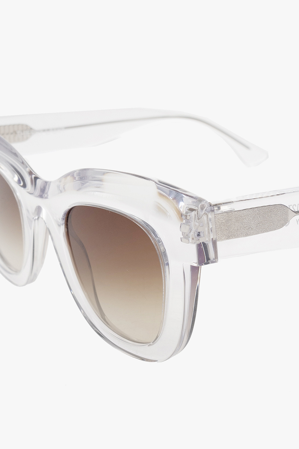 Thierry Lasry Transparent Full-package Sunglasses In White
