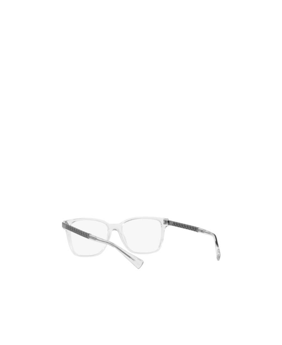 Versace Eyewear Square Frame Glasses In White