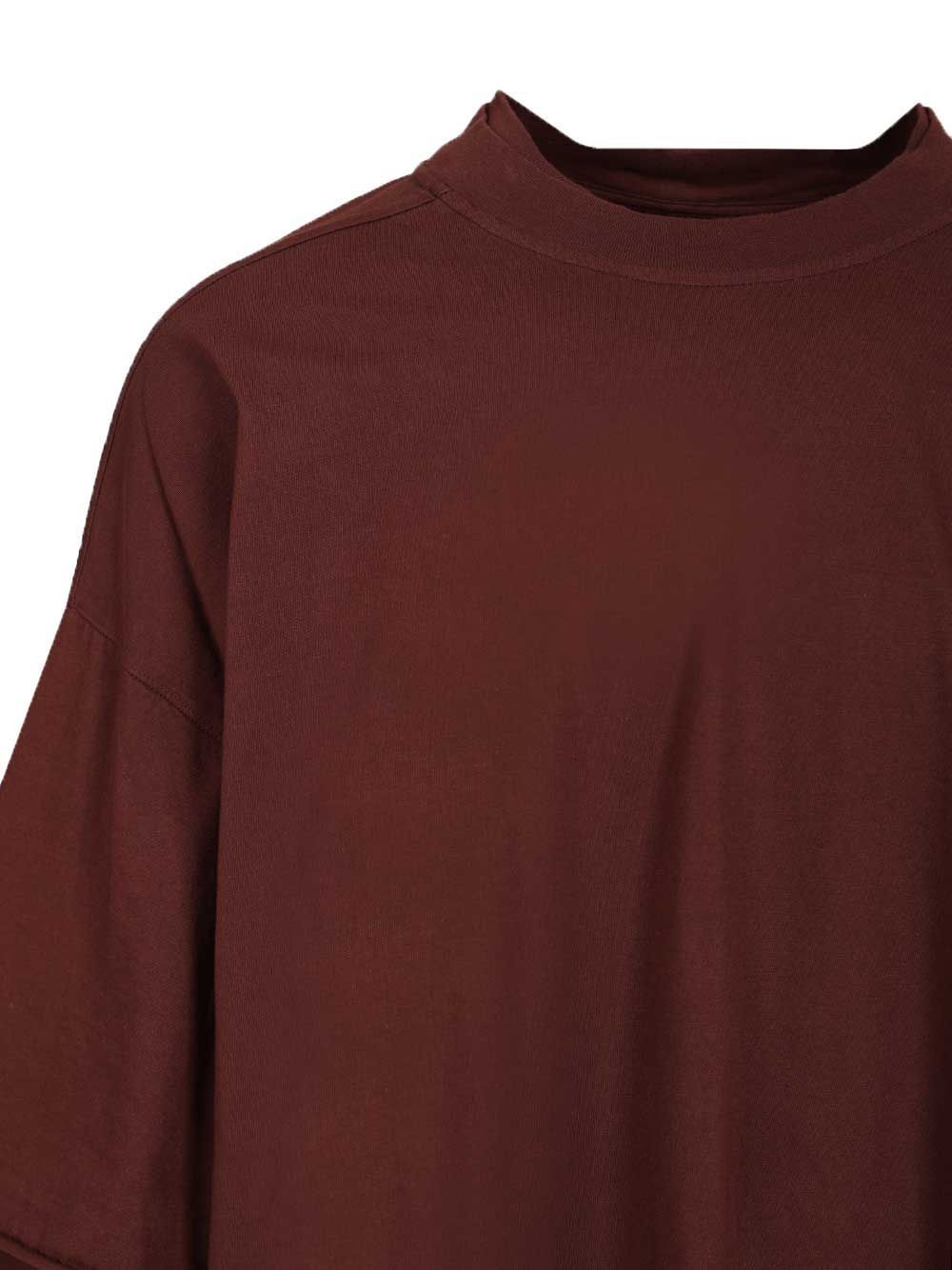 Rick Owens Drkshdw Layered Long-sleeved T-shirt In Brown