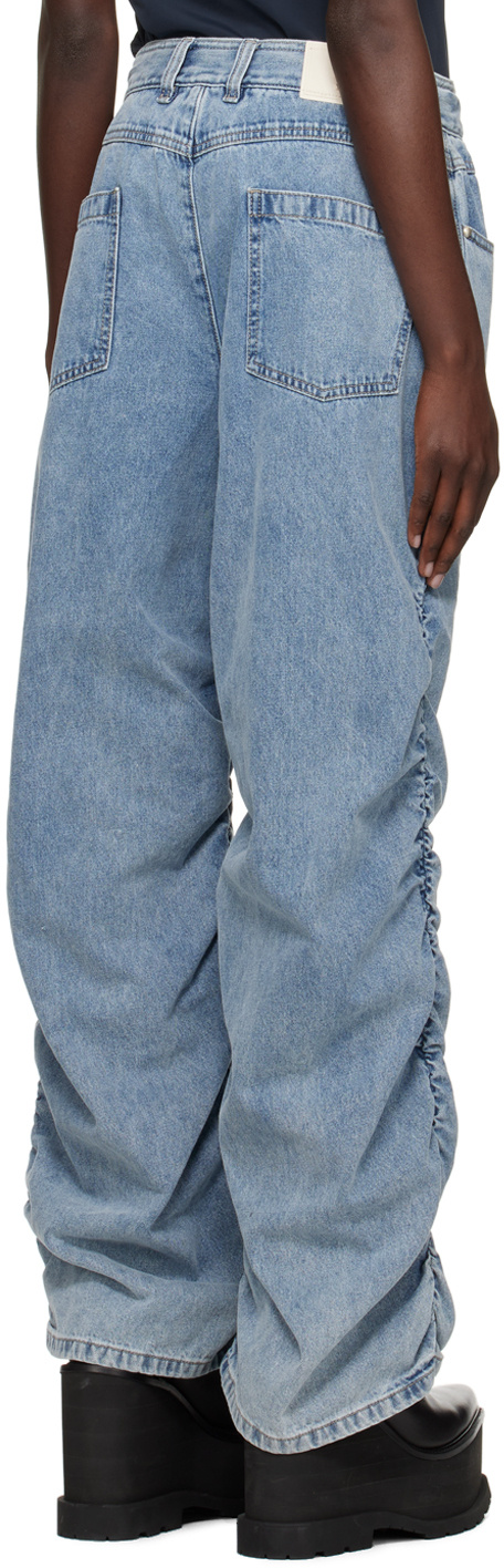 Wooyoungmi Tie-dye Denim Trousers