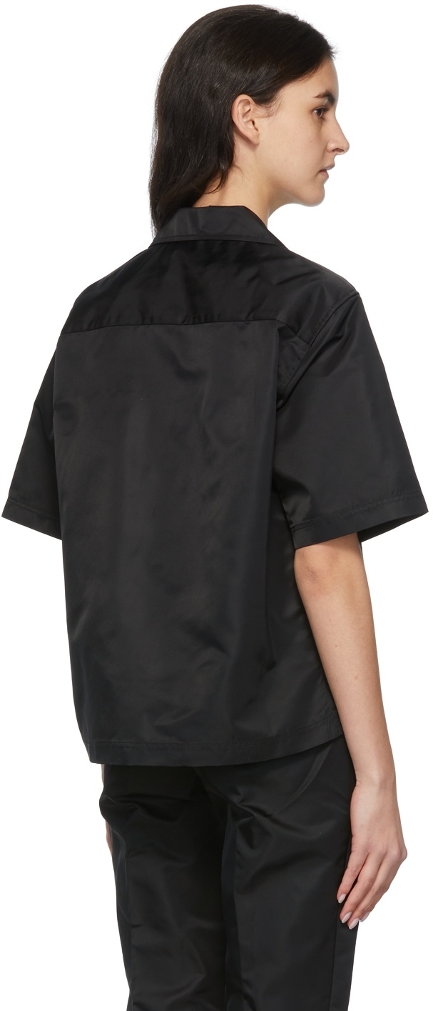 Remain Birger Christensen Logo Short-sleeved Shirt In Black