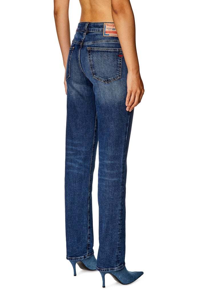 Diesel 1989 D-mine 09i28 Straight-leg Jeans In Blue