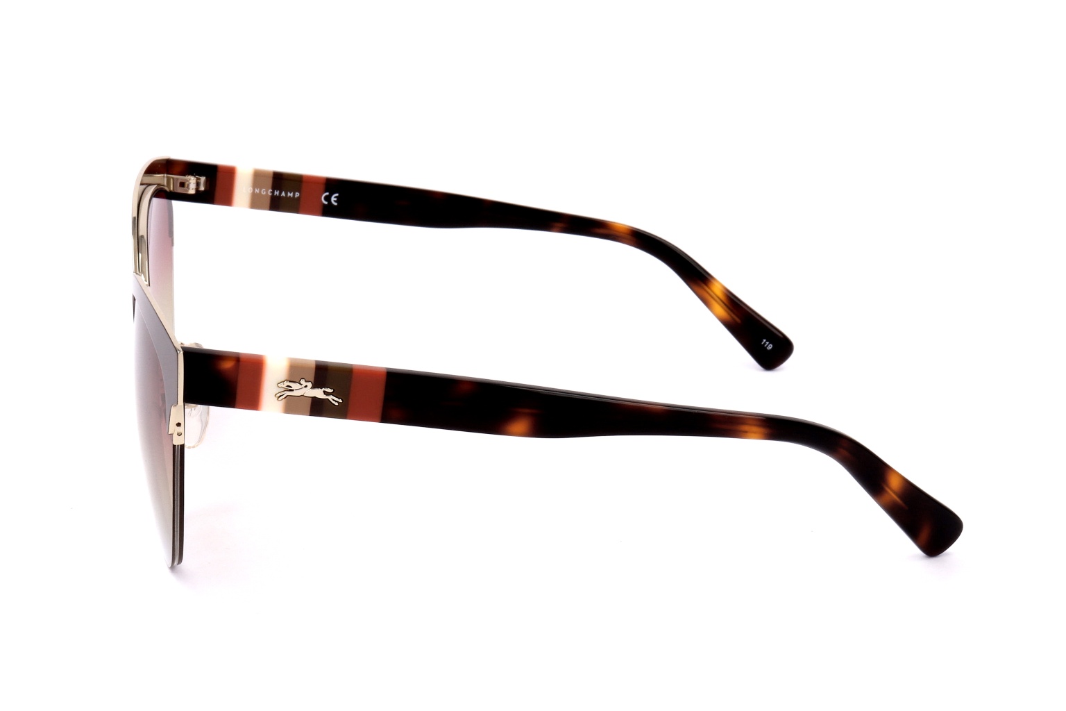 Longchamp Cat Eye Frame Sunglasses In Multicolor