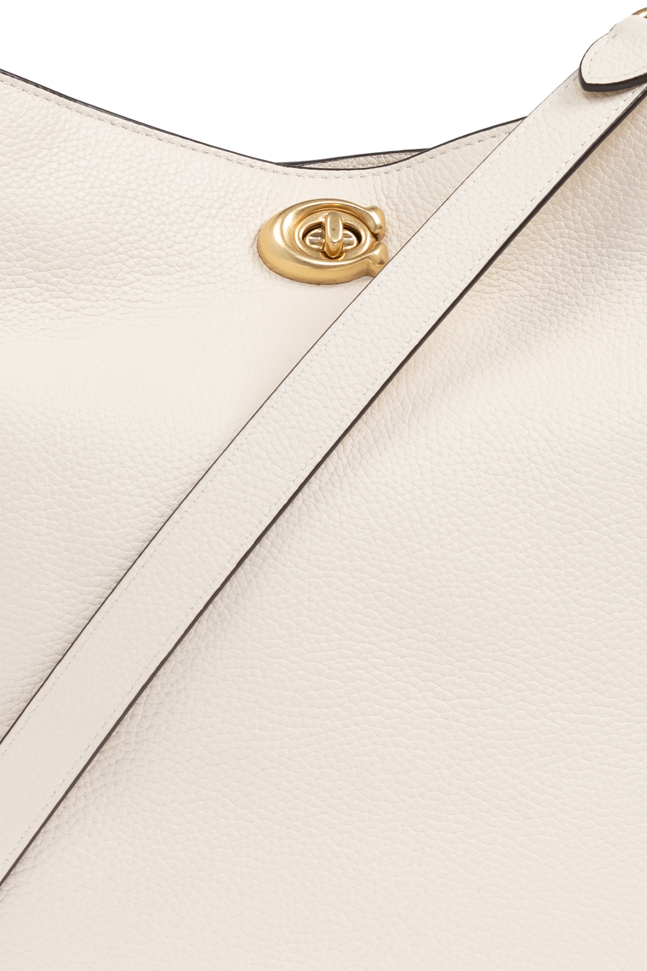 Coach Zippered Shoulder Bag In Pink