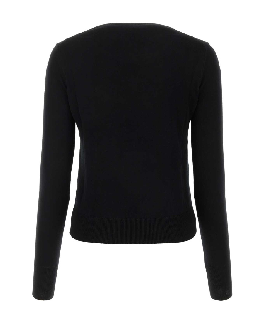 Shop Vivienne Westwood Orb-embroidered Cotton-cashmere Jumper In Black