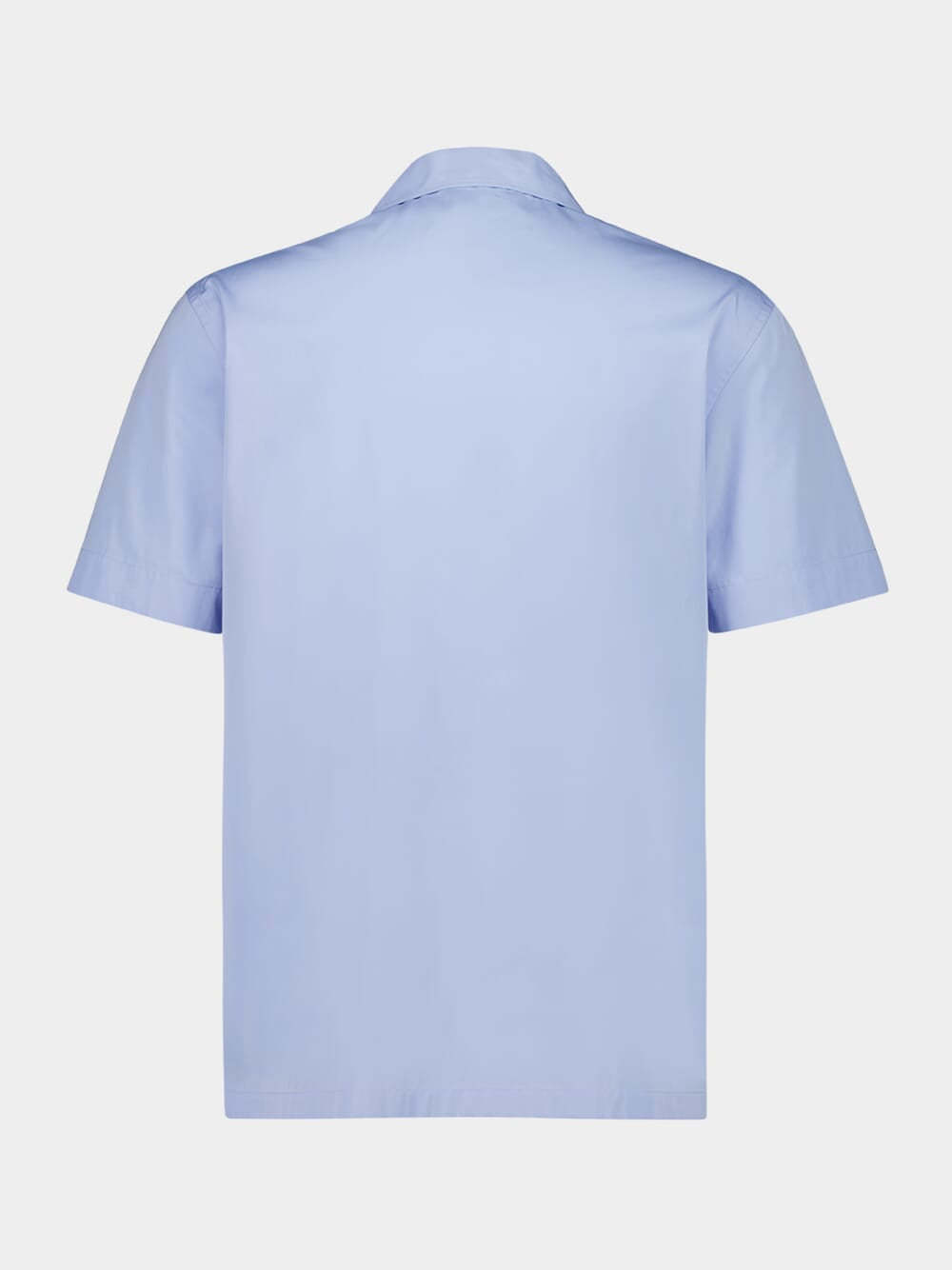 Dolce & Gabbana Revere-collar Pocket Shirt In Blue