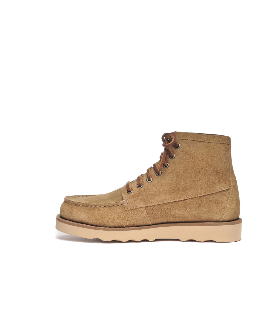 Sebago Soft Calf Leather Ankle Boots In Brown